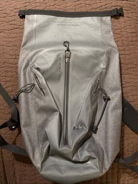 Field & Stream Gray 30L Dry Pack Roll-Top Backpack